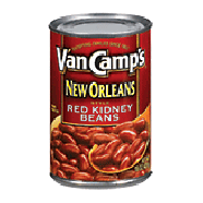 Van Camp's  new orleans red kidney beans  15oz