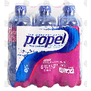 Propel The Workout Water berry flavored water beverage with vitami6-pk