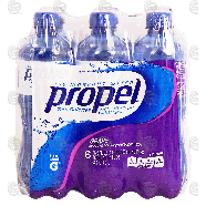 Propel The Workout Water grape flavored vitamin enchanced fitness w3-L