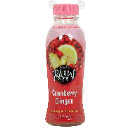 Raaw It Tastes cranberry ginger, 100% juice 12fl oz
