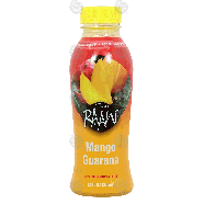 Raaw It Tastes mango guarana, 100% fruits & seeds 12fl oz