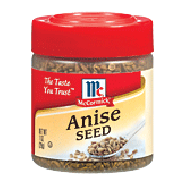 McCormick  Anise Seed Specialty Herbs & Spices 1oz