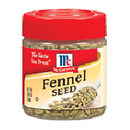 McCormick  Fennel Seed Specialty Herbs & Spices 0.85oz