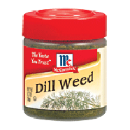 McCormick  Dill Weed Specialty Herbs & Spices 0.3oz