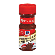McCormick Chili Powder Dry Spices Hot Mexican -Style 2.5oz