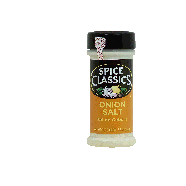 Spice Classics  onion salt, sal de cebolla 5.5oz