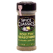 Spice Classics  poultry seasoning 2.37oz