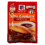 McCormick Slow Cookers french dip seasoning mix 1.25oz