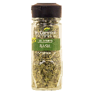 McCormick Gourmet basil, all natural 0.17oz