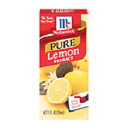 McCormick Extract Pure Lemon 1oz