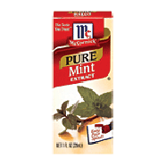 McCormick Extract Pure Mint 1oz