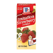 McCormick Extract Imitation Strawberry 1oz