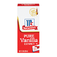 McCormick Pure Vanilla Extract Premium 100% Pure 1oz