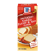 McCormick Flavor Imitation Vanilla Butter & Nut 2oz