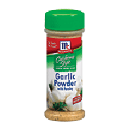 McCormick Dry Onion & Garlic California Style Garlic Powder w/Parsl3oz