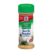 McCormick Dry Onion & Garlic California Style Garlic Powder w/Parsl 3oz