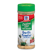 McCormick California Style Garlic Powder Coarse Grind Blend w/Parsl6oz