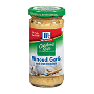 McCormick  California Style Minced Garlic 4.25oz