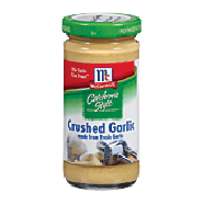 McCormick  California Style Crushed Garlic 4.25oz