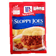 McCormick Seasoning Mix Sloppy Joes  1.31oz