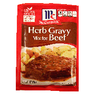 McCormick Gravy Mix For Beef & Herb  1oz