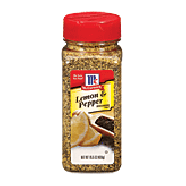 McCormick  Lemon & Pepper Seasoning Salt 15.5oz