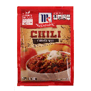 McCormick  original chili seasoning mix  1.25oz