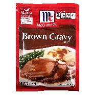 McCormick Gravy Mix Brown  0.87oz