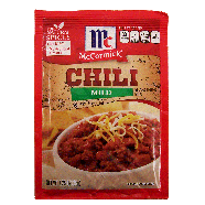 McCormick Seasoning Mix Mild Chili  1.25oz