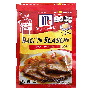 McCormick Bag 'n Season pot roast cooking bag & seasoning mix  0.81oz