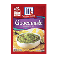 Mc Cormick  guacamole dry seasoning mix 1oz