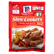 McCormick Seasoning Slow Cookers Savory Pot Roast 1.3oz