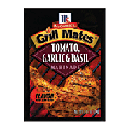 McCormick Grill Mates tomato, garlic & basil marinade 0.87oz