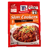 McCormick Slow Cookers chili seasoning 1.5oz