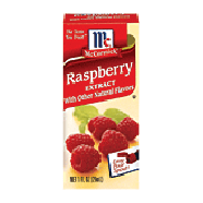 McCormick  Raspberry Extract 1fl oz
