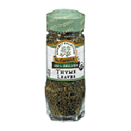 McCormick Thyme Leaves 100% Organic 0.65oz