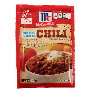 McCormick Seasoning Mix 30% Less Sodium, Chili 1.25oz