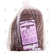 Russo's Bakery  pumpernickel rye 16-oz
