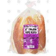 Russo's Bakery  8-inch italian sub buns, 6-count 12-oz