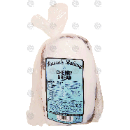 Russo's Bakery  cherry bread, sliced, white frosting coating 16-oz