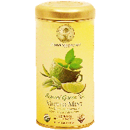 Zhena's gypsy tea mojito mint tropical green tea, 22-sachets 1.55oz