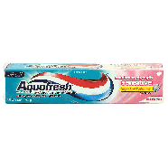 Aquafresh  maximum strength sensitive flouride toothpaste, smooth 5.6oz