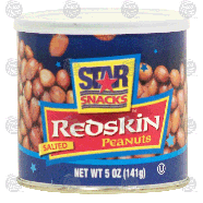 Star Snacks redskin peanuts, salted 5oz