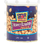 Star Snacks honey roasted peanuts 5oz