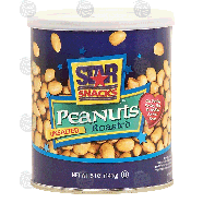 Star Snacks roasted peanuts, unsalted 5oz