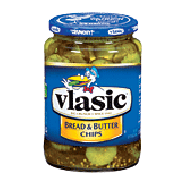 Vlasic Pickles Bread & Butter Chips Mildly Sweet & Spicy 24fl oz