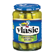 Vlasic  polish dill spears pickles 24fl oz