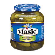 Vlasic  baby kosher dills, pickles 32fl oz