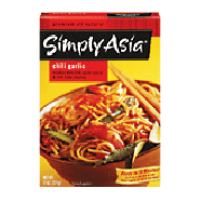 Simply Asia  chili garlic noodles with chili garlic sauce & chili 11oz