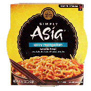 Simply Asia  spicy mongolian noodle bowl, pre-cooked noodles & sa8.5oz